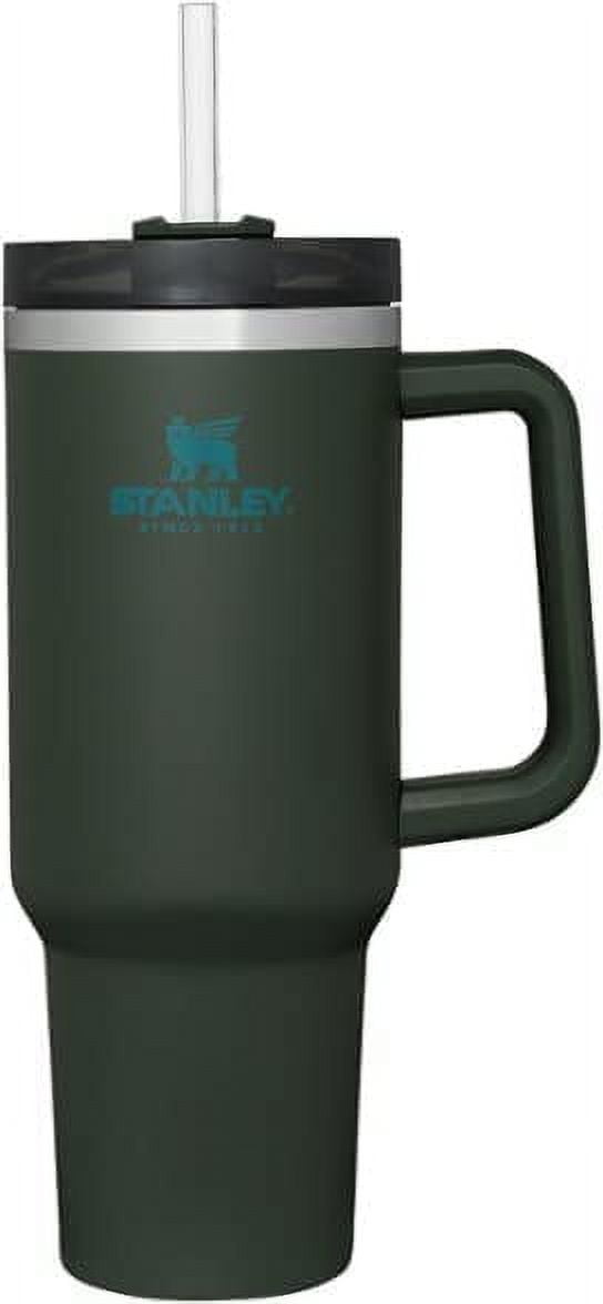 Stanley 40oz / 40 oz Adventure Reusable Vacuum Quencher Tumbler with Handle  and Straw, The Big Grip, Leak Resistant Lid, Insulated Cup, Maintains Heat,  Cold, and Ice for Hours 