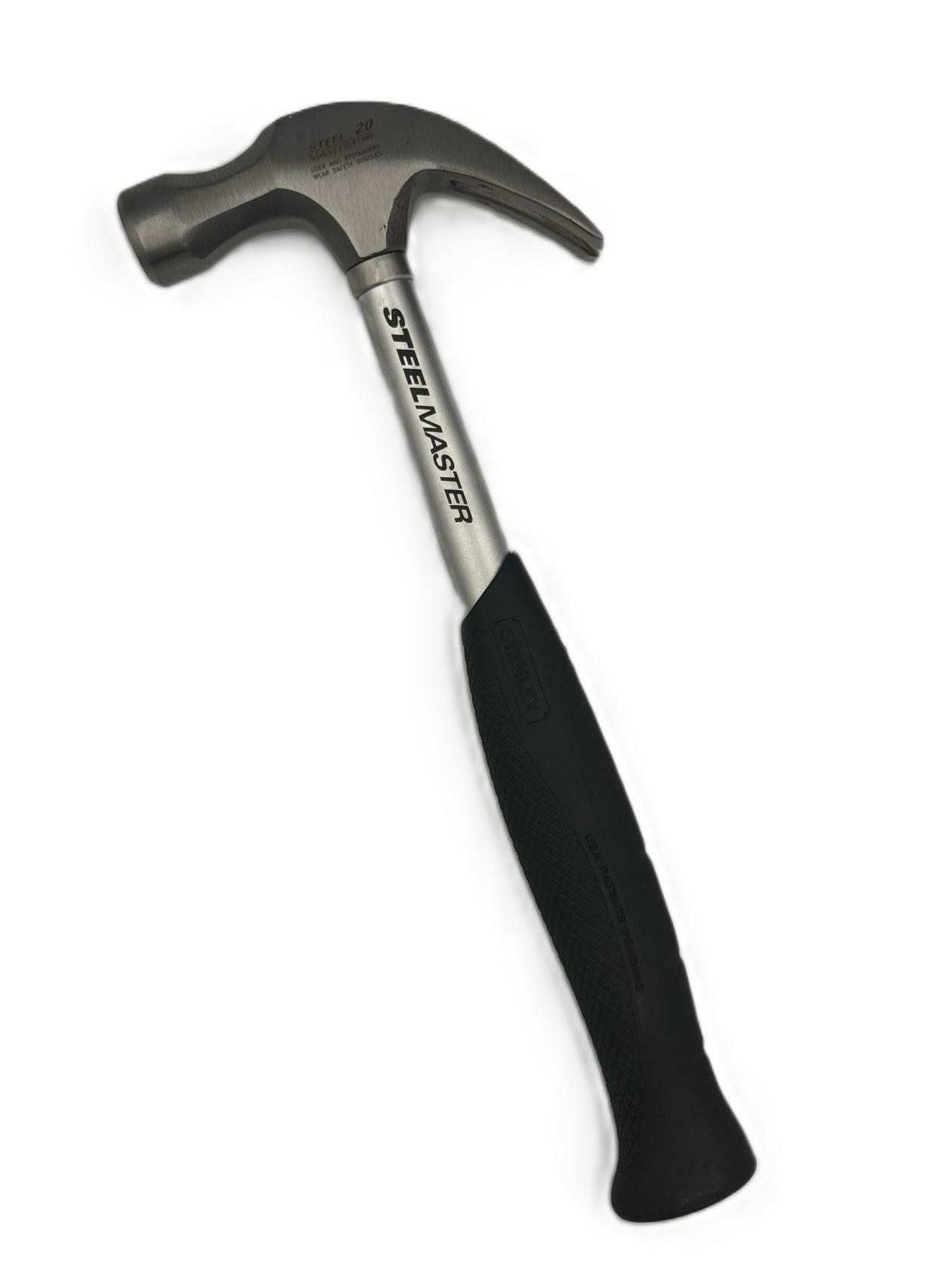 Stanley 51-033 High Carbon 20oz Steel Head Curved Claw SteelMaster Nailing Hammer