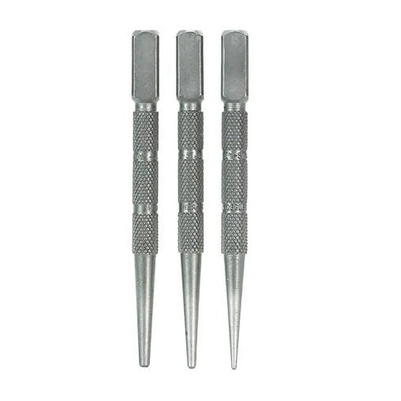 Stanley 3 Piece Square Head Nail Punch Set