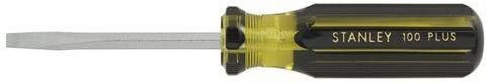 Stanley 66-174 1/4 Inch X 4 Inch 100 Plus Screwdriver Square Blade/Standard Tip