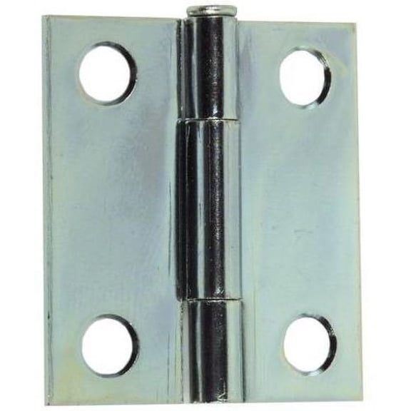 Stanley 751576 Narrow Utility Hinge, Zinc Plated, 1.5", 2/CD