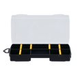 thumbnail image 1 of Stanley 8.25 in. Organizer with Clear Lid Black/Yellow, 1 of 2