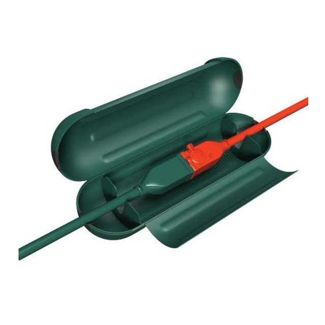 Stanley 8" Green Stanley EZ Protect Box Outdoor Power Cord Connection Protector