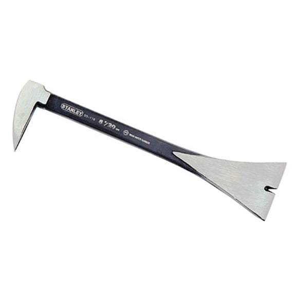 Stanley 8", Nail Puller, Heat Treated Steel, Black, 55-116