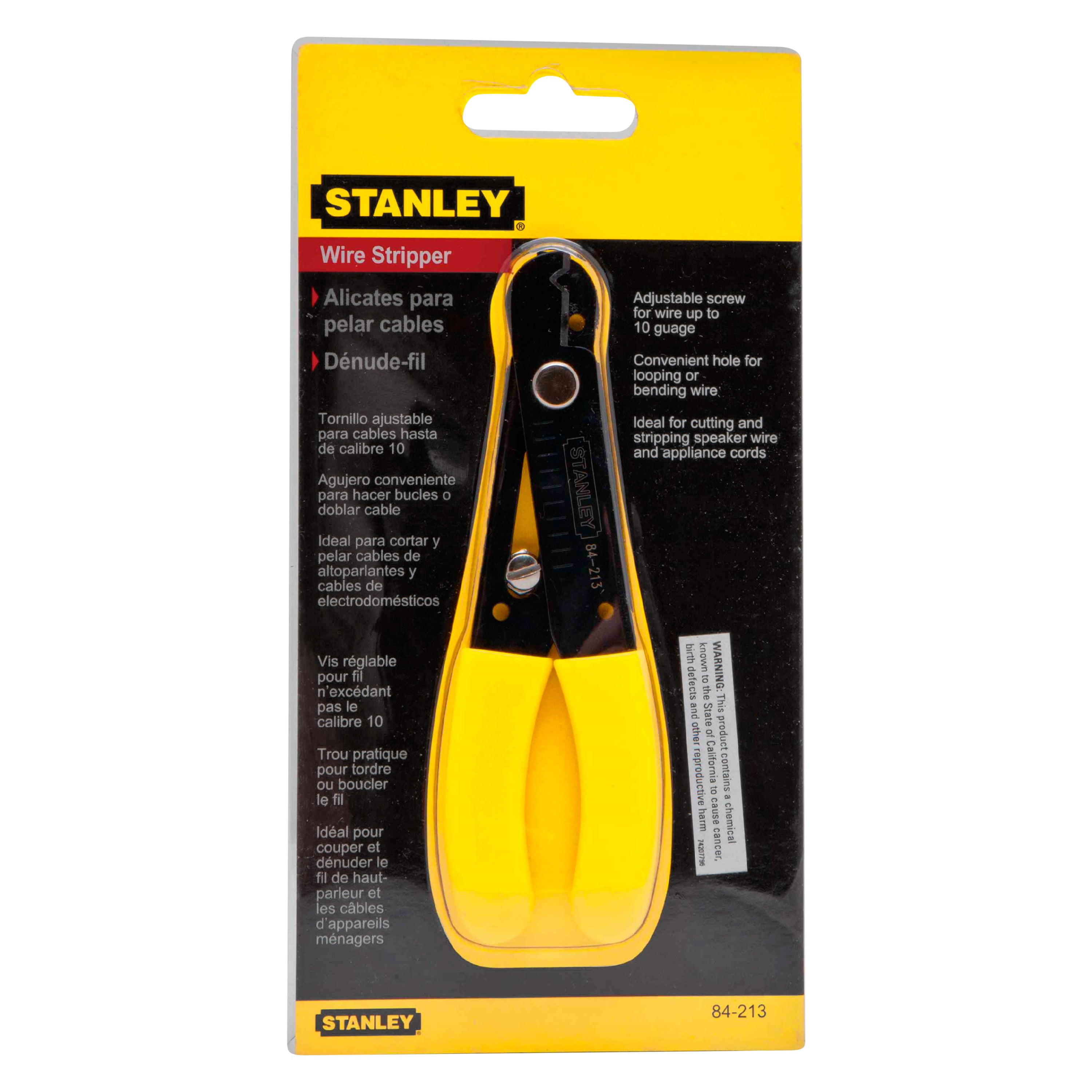 Stanley Hand Tools 84-213 Pince à dénuder : STANLEY: : Bricolage