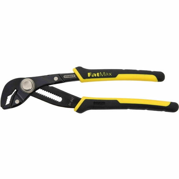Stanley 84-647 FatMax Adjustable Groove Joint Push-Lock Plier, 8", Each