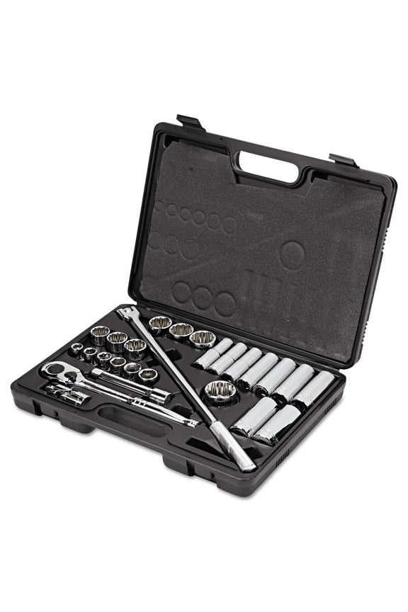 85-434 26-Piece SAE 6/12-Point 1/2 in. Drive Mechanic's Tool Set