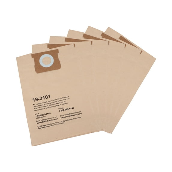 Stanley 9-12 Gallon Disposable Filter Bag for Wet/Dry Vacuums- 2 Packs (TTL 6 Bags)