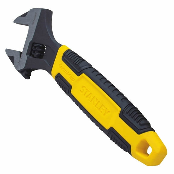 Stanley 90-948 MaxSteel Adjustable Wrench with 1-1/4" Opening, 8", Each