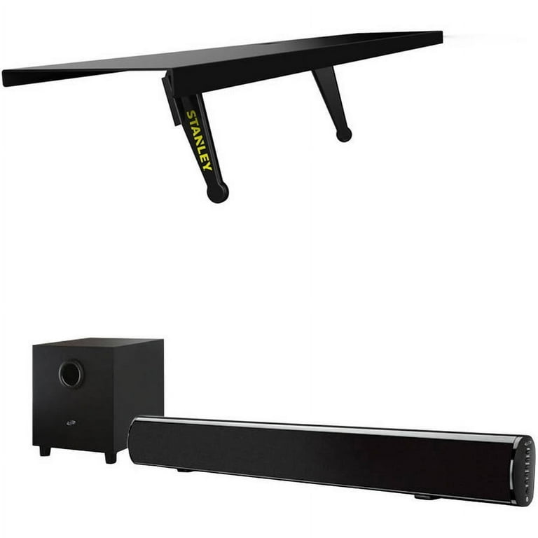 Stanley ATS 124 Universal Large TV Top Shelf and iLive ITBSW285B
