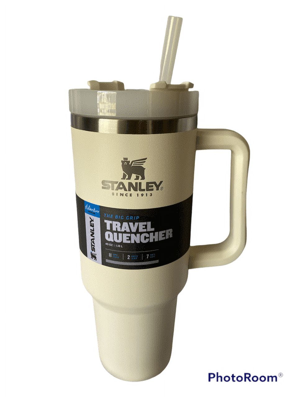 Stanley 40oz / 40 oz Adventure Reusable Vacuum Quencher Tumbler with Handle  and Straw, The Big Grip, Leak Resistant Lid, Insulated Cup, Maintains