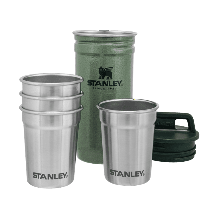 バーベキュー・調理用品 Stanley Adventure Shot Glass Set 59ml Stanley Adventure Nesting Stainless Steel Shot Glass Set