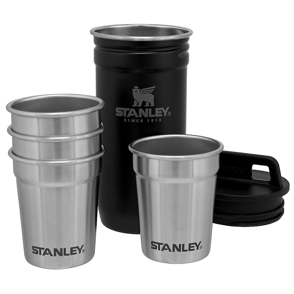 8 Piece~Dial a Drink~ Stainless Steel Drink Mix Shakers w/Stanley Shot  Glasses
