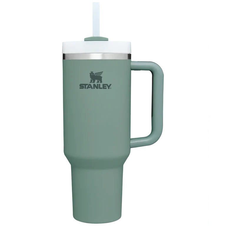 Stanley Adventure THE QUENCHER H2.0 FLOWSTATE™ TUMBLER (SOFT MATTE) | 40 OZ  SHALE