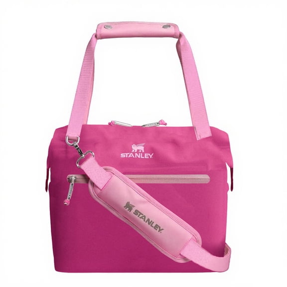 Stanley All Day Julienne Mini Cooler Insulated Lunch Bag, Raspberry / Hot Pink Edition for Picnic, Beach & Everyday Use