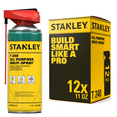 thumbnail image 1 of Stanley All In One Multi Spray - Corrosion Inhibitor, Lubricant,11oz-12 Pack, 1 of 9