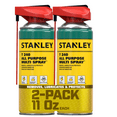 thumbnail image 1 of Stanley All In One Multi Spray - Corrosion Inhibitor, Lubricant, 11oz-2 Pack, 1 of 9