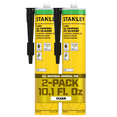 thumbnail image 1 of Stanley All Purpose RTV Silicone Sealant (Acetoxy cure),10.1 fl oz-Clear-2 Pack, 1 of 10
