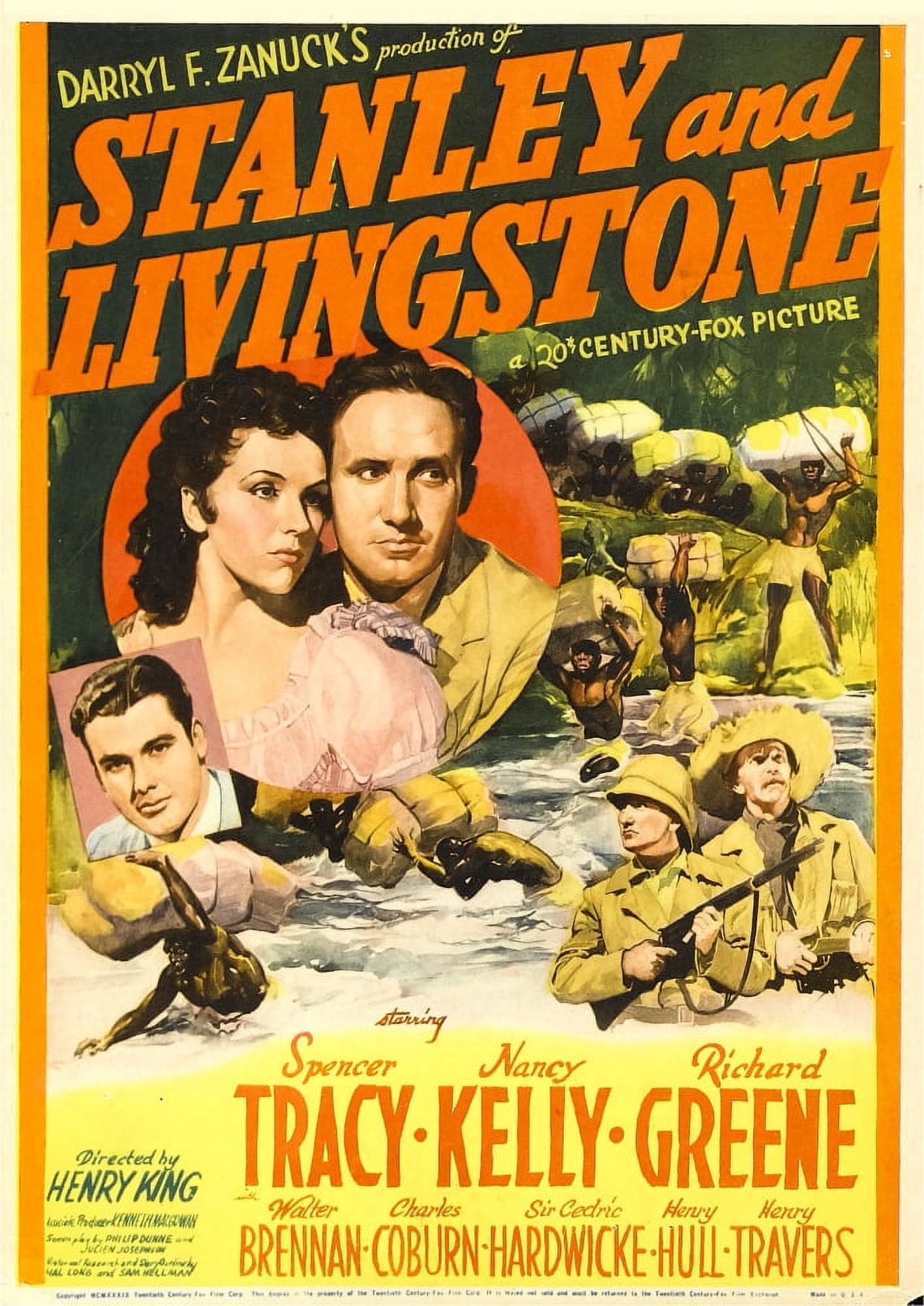 Stanley And Livingstone Canvas Art - (11 x 17)