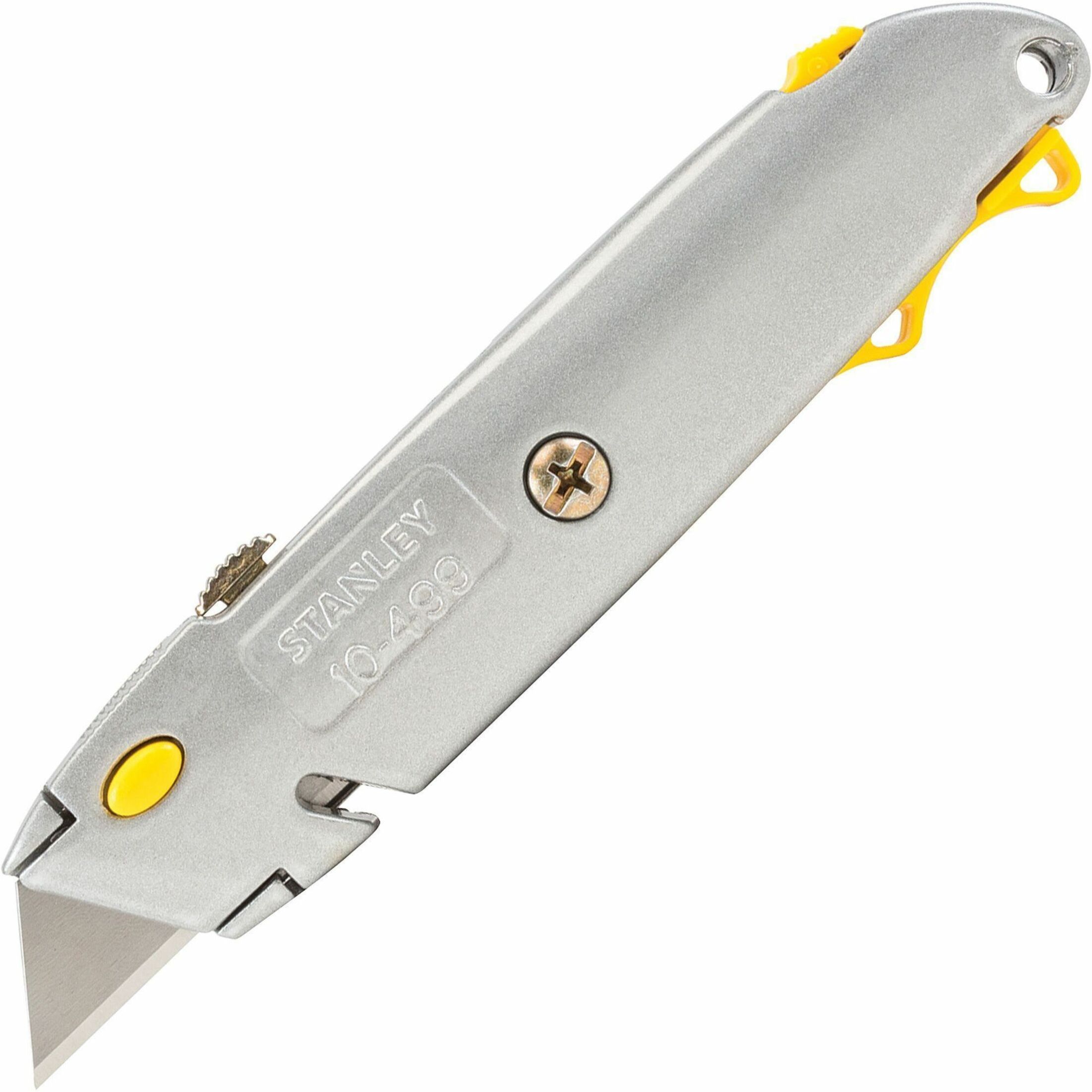 Stanley, BOS10499, Quick-Change Utility Knife, 1 Each, Black,Silver - image 1 of 4