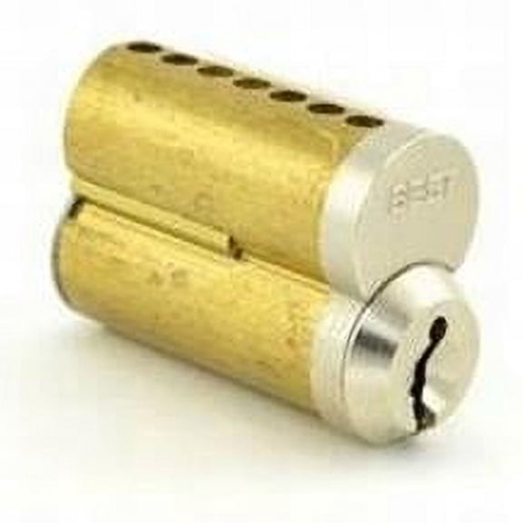 Stanley Best 1CB7B11626 Peaks 7 Pin B1 Keyway Uncombinated Core, Satin Chrome