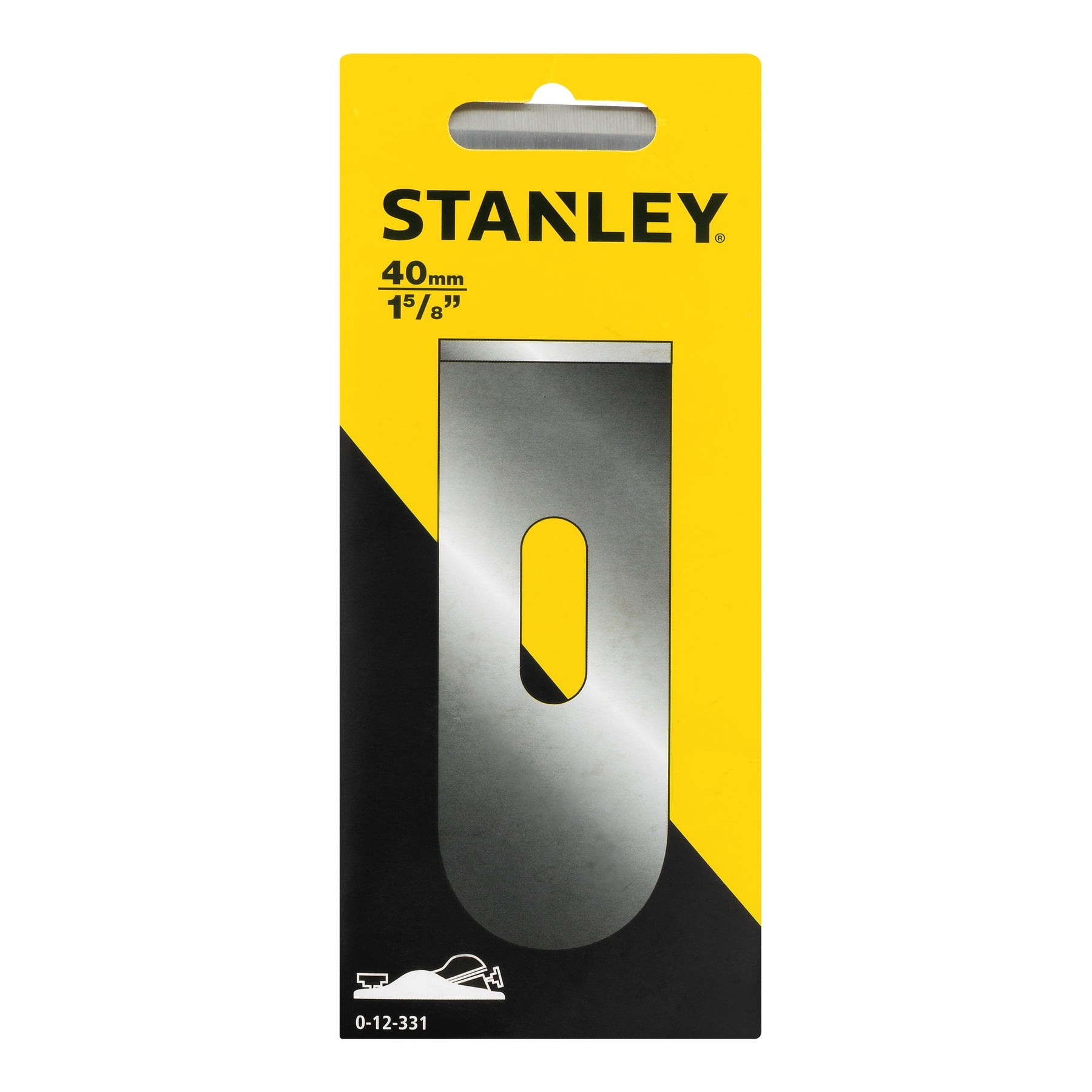 Stanley Block Plane Cutter Blade, 1.0 CT
