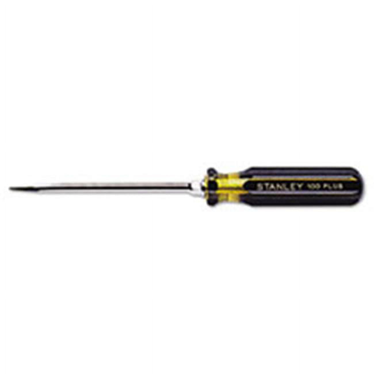 Stanley Bostitch 66162 100 Plus Round Blade Standard Tip Screwdriver, 17.25 in. Long