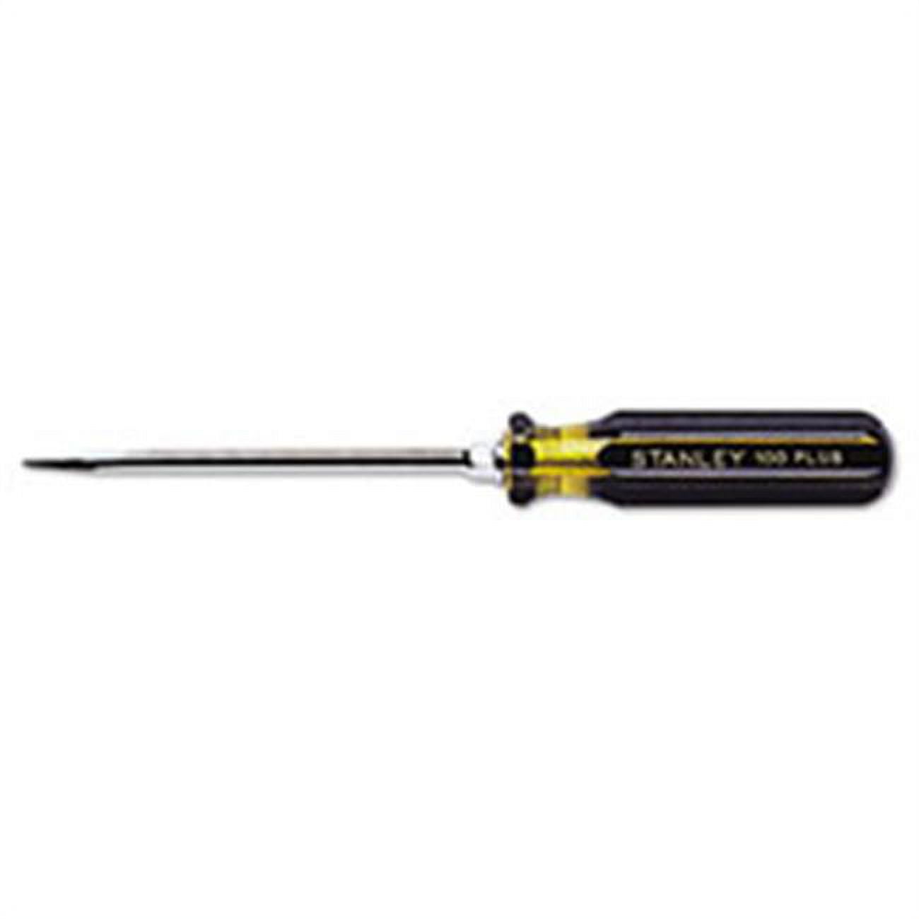 Stanley Bostitch 66163 100 Plus Round Blade Standard Tip Screwdriver, 6.75 in. Long