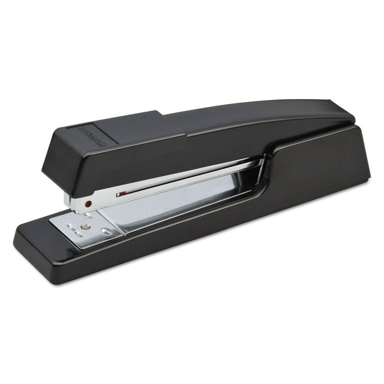Half-Strip Stapler, 20-Sheet Capacity, Black Half-Strip Stapler, 20-Sheet Capacity, Black
