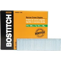 Stanley Bostitch Bostitch Narrow Crown Finish Staple - Pack of 10