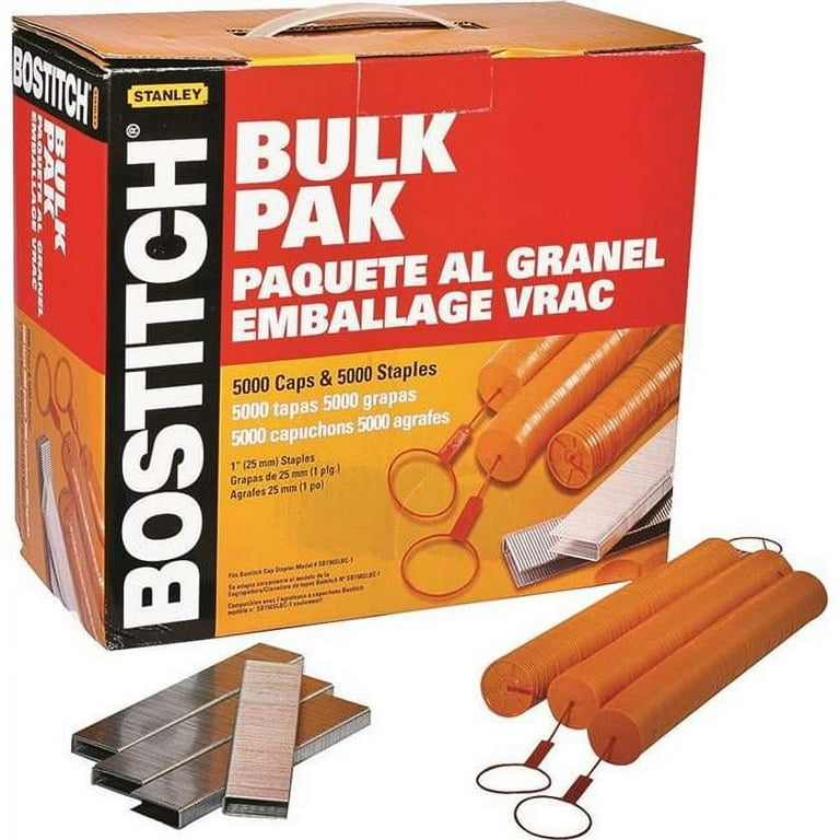 Bostitch 1/2 inch W X 1-3/4 in. L Galvanized Steel Wire Staples 15.5 Ga. Bostitch 1/2 inch W X 1-3/4 in. L Galvanized Steel Wire Staples 15.5 Ga.