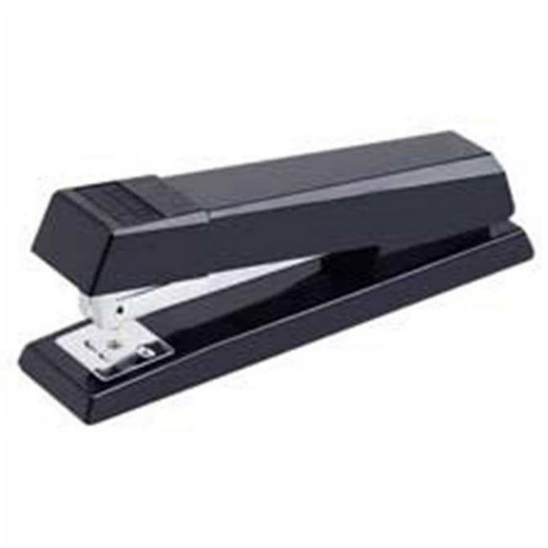 Bostitch Antimicrobial Flat Clinch Stapler - 40 Sheets Capacity - 210 Staple Capacity - Full Strip - 1 Each - Black Bostitch Antimicrobial Flat Clinch Stapler - 40 Sheets Capacity - 210 Staple Capacity - Full Strip - 1 Each - Black