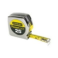 thumbnail image 1 of Stanley Bostitch Powerlock Ii Power Return Rule, 1" X 25ft, Chrome/yellow, 1 of 4