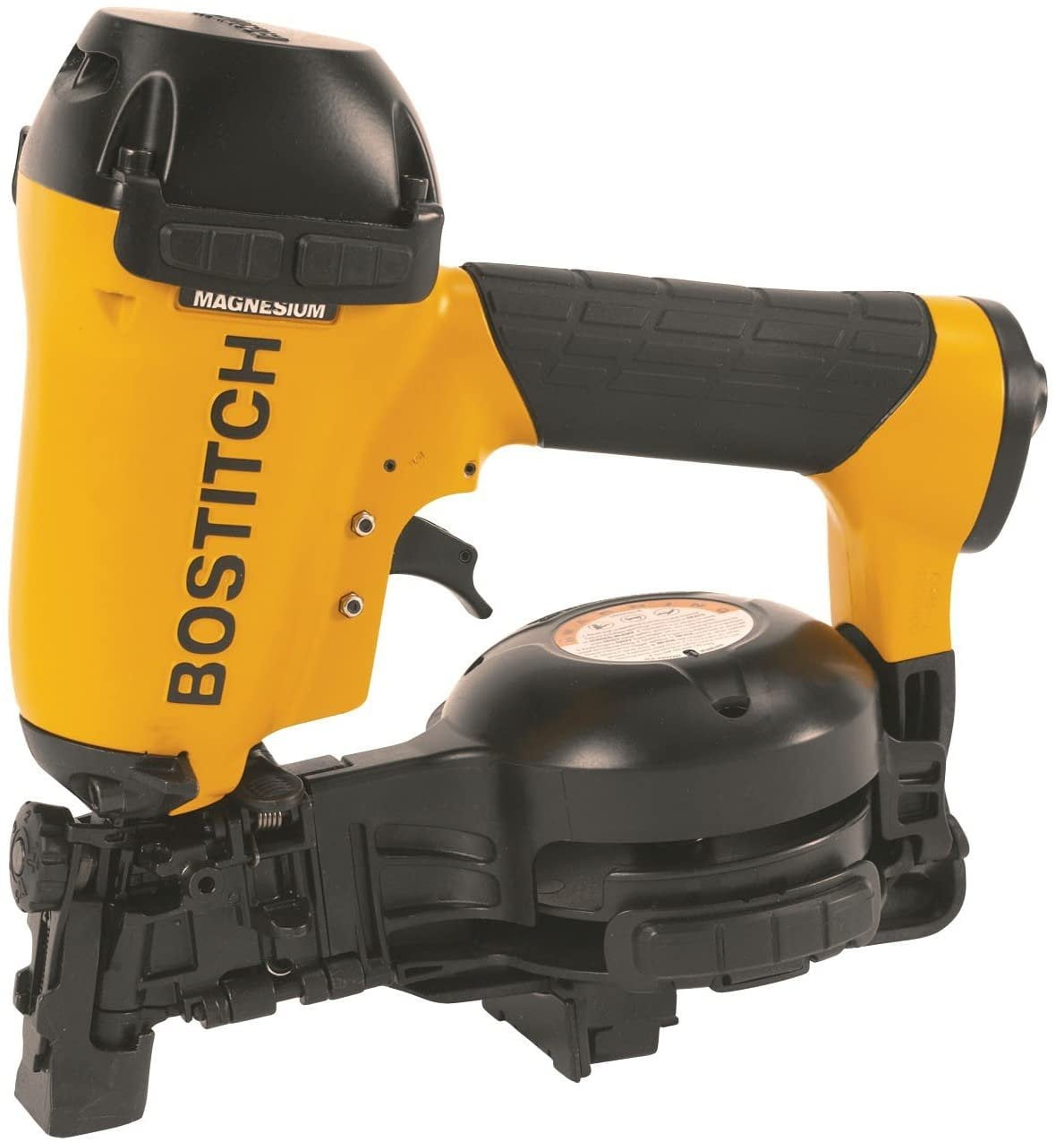 Bostitch Roofing Coil Nailer RN46-1 - Pneumatic Adjustable - Yellow