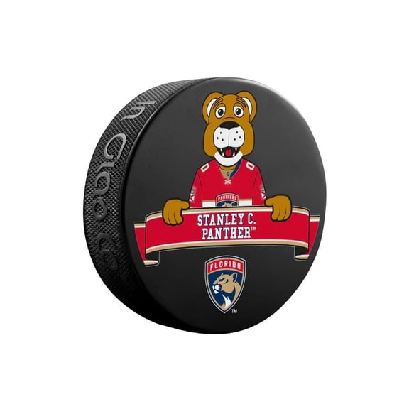 Stanley C Panther Panthers Mascot Officially Licensed Hockey Puck