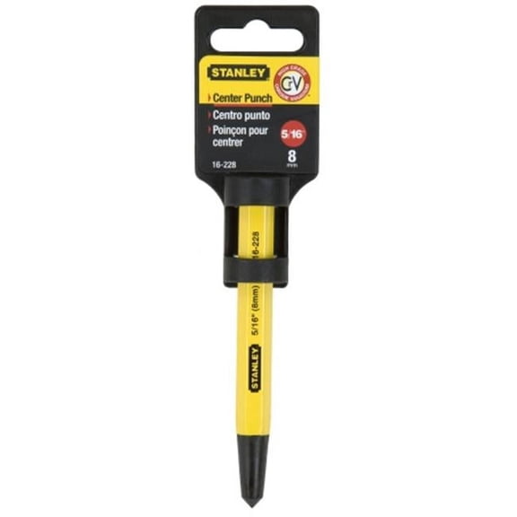 Stanley Center Punch - 1/4"