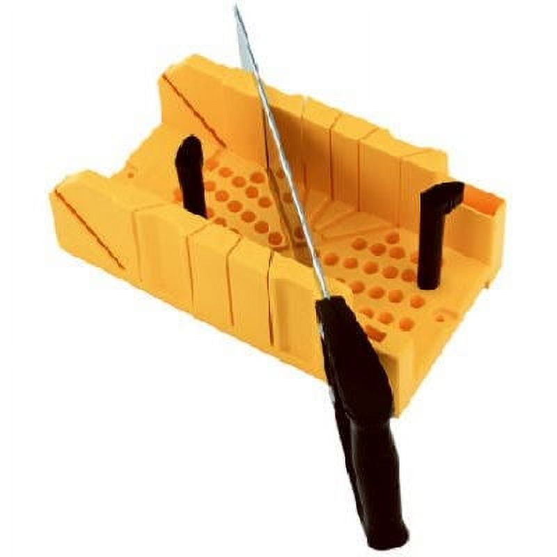 Stanley Clamping Miter Box With Saw 1 Pack