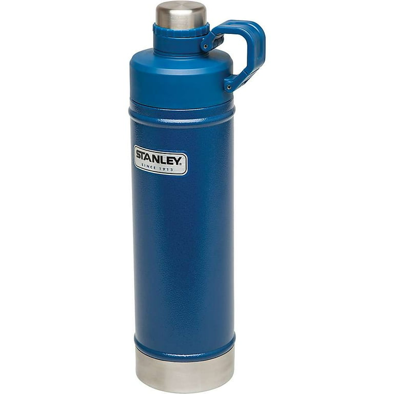 ThermoFlask Double Wall Vacuum Insulated Stainless Steel Water Bottle with  Two Lids, 24 Ounce, Cobalt