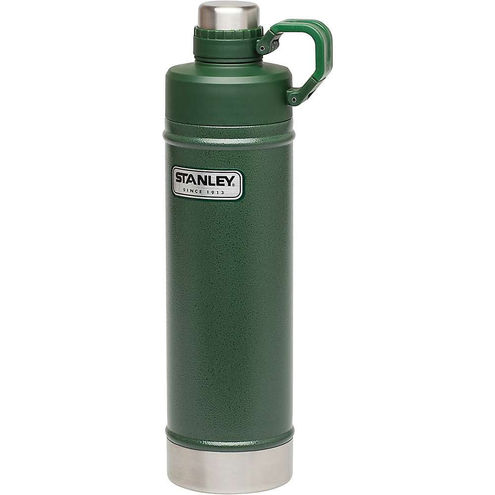 One Stop BabyShop Nigeria - Stanley 25 Oz. Classic Vacuum-Sealed Water  Bottle, Green #07040080083 #08029591022 Classic water bottle from Stanley  in durable 18/8 stainless steel. Vacuum-insulated with a lanyard-lid, it  keeps drinks