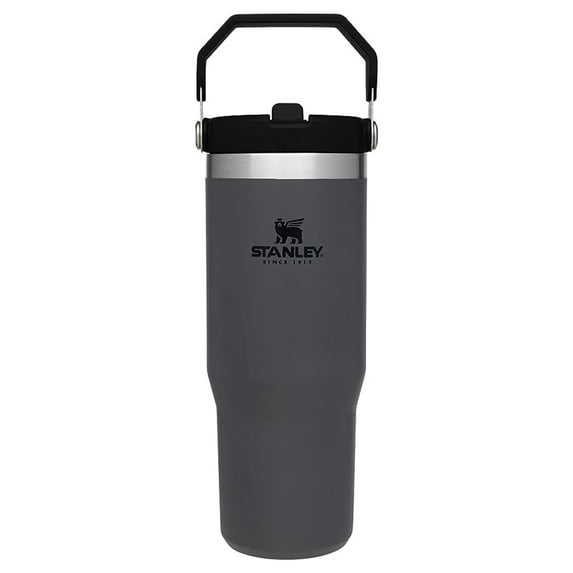 Stanley The Ice Flow Flip Straw Charcoal 30oz Tumbler 10-09993-002