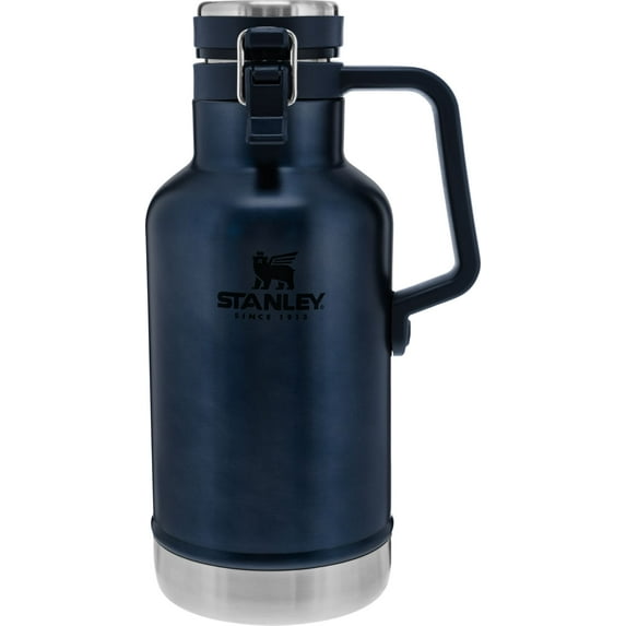 Stanley Classic Easy-Pour Stainless Steel Insulated Growler, 64 oz