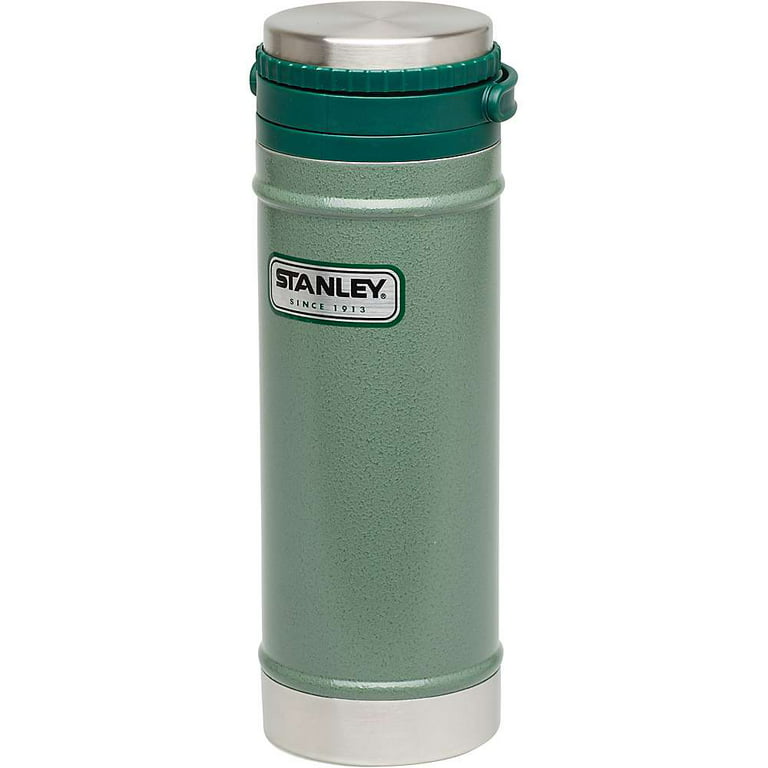 Vintage Stanley Insulated Coffee Cup Tumbler Thermos Handle Green Travel  16oz
