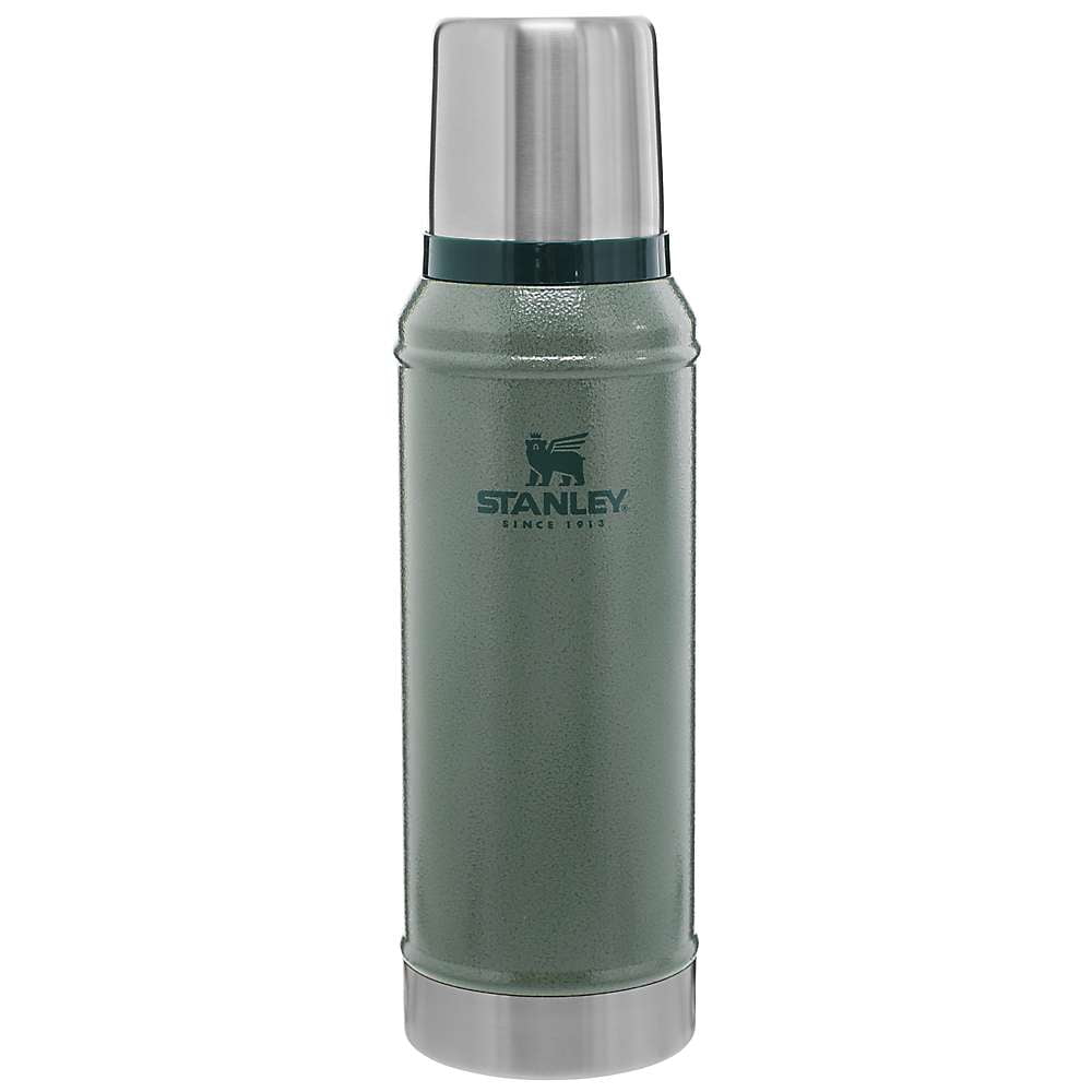 New STANLEY Classic Vacuum Insulated 1.9 Litre Thermos Flask Black Green  Navy