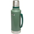 thumbnail interactive-video image 1 of Stanley Classic Stainless Steel Insulated Vacuum Bottle, 1 of 7
