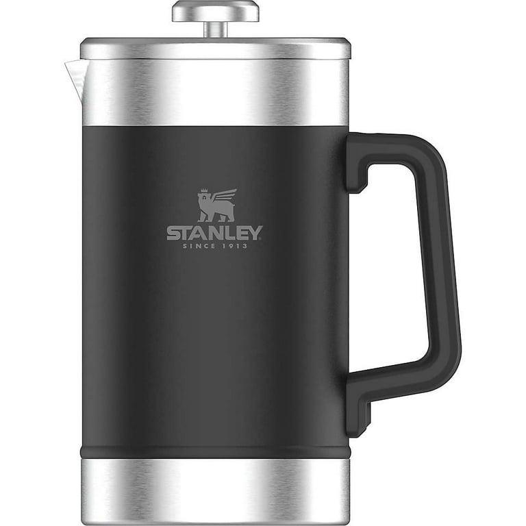 Stanley Classic 48 oz. Stay Hot French Press Coffee Pot. TOP IS MISSING