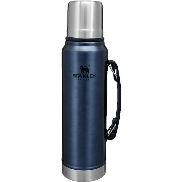 Stanley Classic Thermos Leak Proof Insulated Vacuum Bottle 1.1 qt -  Nightfall 