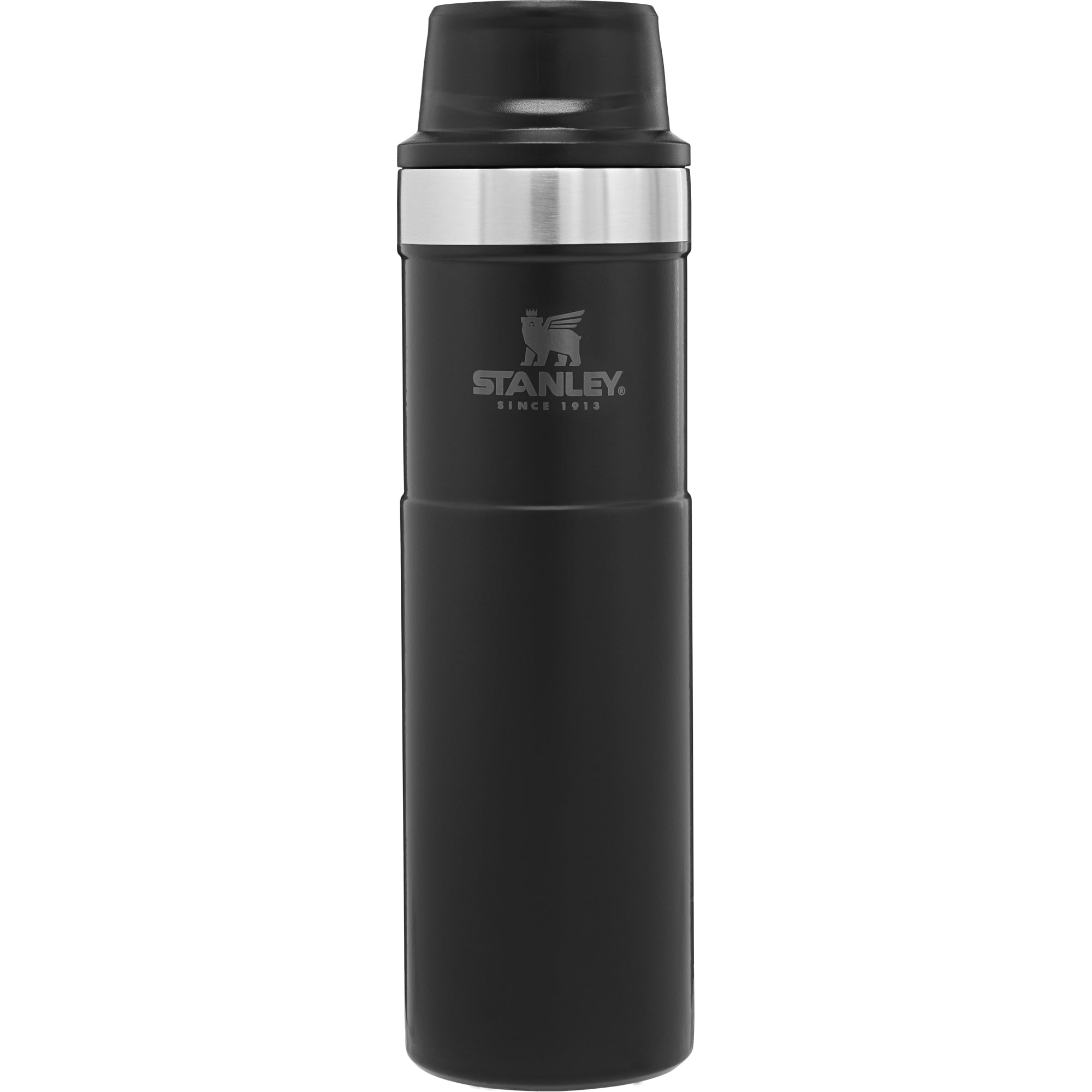 Stanley Classic Trigger Action Leak Proof Vacuum Insulated Travel Mug 20 oz Matte Black