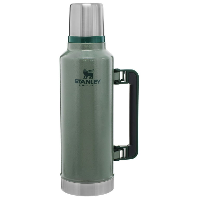 Stanley Classic Vacuum Insulated Stainless Steel Bottle, 2 Qt - Walmart.Com