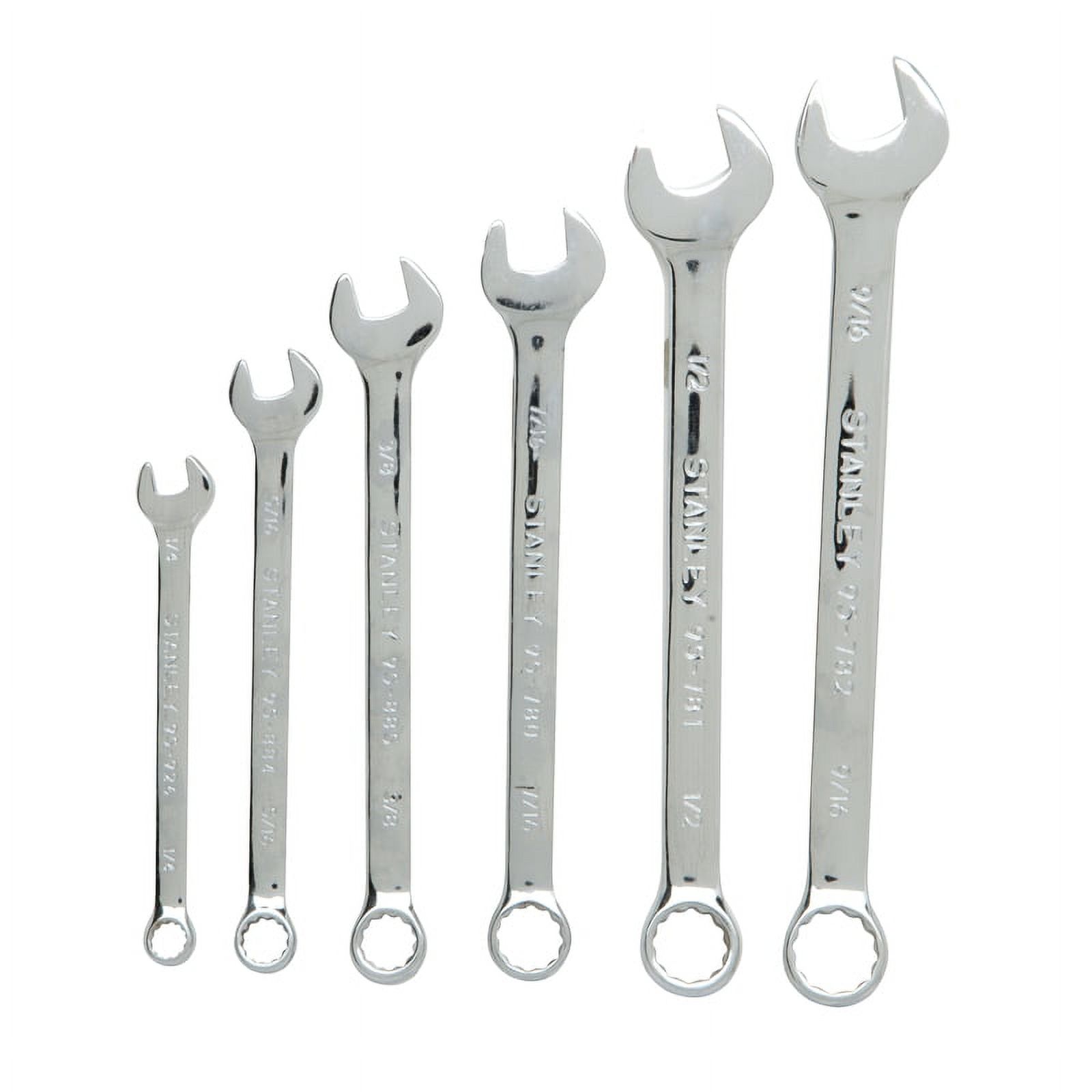Stanley Combination Wrench Set - 6 PC, 6.0 PIECE(S) - image 1 of 5