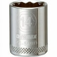 thumbnail image 1 of Stanley Consumer Tools 227928 0.37 in. Drive 14 mm 12 Point Shallow Socket, 1 of 1